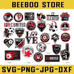 26 files mls logo dc united, dc united svg, vector dc united, clipart dc united, football kit dc united, svg, dxf, png