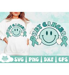 hey cancer svg | hey cancer png | fuck cancer svg | fuck cancer png | ovarian cancer awareness | in september we wear te
