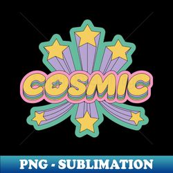 cosmic stars - modern sublimation png file - defying the norms