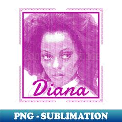 diana purple ross - png transparent sublimation design - boost your success with this inspirational png download