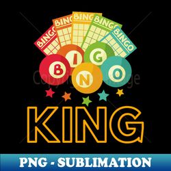 bingo king bingo balls cards mask sweatshirt - special edition sublimation png file - perfect for personalization