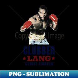 clubber lang boxing gym - digital sublimation download file - unlock vibrant sublimation designs