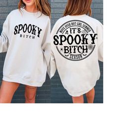 move over hot girl summer it's spooky bitch season svg, funny halloween svg, spooky season svg, witch svg, spooky bitch,