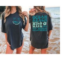 ocean beach svg png, aesthetic tee svg, trendy shirt png, california shirt svg, words on back pinterest shirt, beach bum