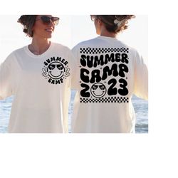 summer camp 2023 svg, summer svg, beach png, summer quote svg, retro summer camping shirt, groovy svg, beach svg, trendy