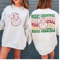 merry christmas svg, christmas svg png, christmas shirt svg, santa claus png, cozy season, retro christmas svg png, funn