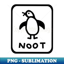 penguin self portrait monochrome graphic - modern sublimation png file - stunning sublimation graphics
