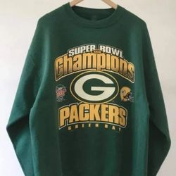 vintage green bay football graphic 90's sweatshirt shirt, green bay retro vintage football sweatshirt, nfl crewneck tren