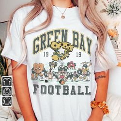 vintage green bay football shirt, funny packer 90s graphic tee, packers unisex sweatshirt gift for fan, green bay packer