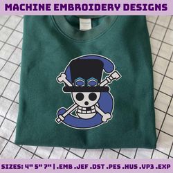 pirate embroidery files, anime embroidery designs, embroidery patterns, machine embroidery designs, machine embroidery files, instant download