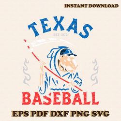 retro texas ranger reaper baseball svg graphic design file
