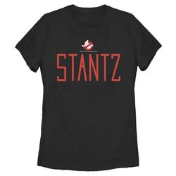 stantz   &8211 ghostbusters  black t-shirt, women&8217s