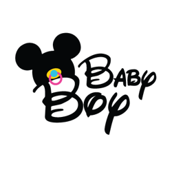 mickey head baby boy png, mickey head png, disney mickey png, mickey and minnie family png, instant download-1