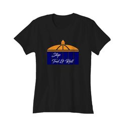 stop trop and roll graphic st petersburg tropicana field tampa bay rays women&8217s t-shirt