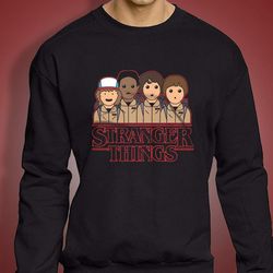 stranger things meets ghostbusters men&8217s sweatshirt