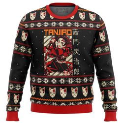 demon slayer tanjiro all over print hoodie 3d zip hoodie 3d ugly christmas sweater 3d fleece hoodie