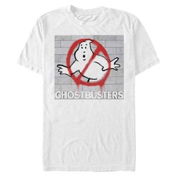 subway ghost graffiti &8211 ghostbusters  white t-shirt