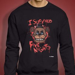 survived five nights men&8217s sweatshirt