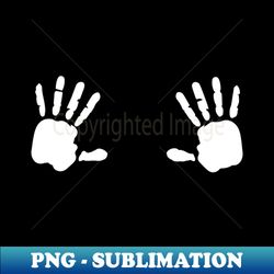 Handprint Touch me Gift - Sublimation-Ready PNG File - Unleash Your Creativity
