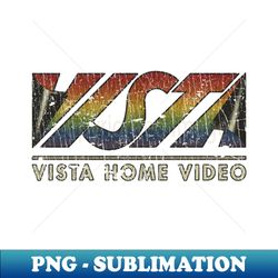 vista home video 1985 - unique sublimation png download - vibrant and eye-catching typography