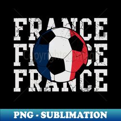 france flag soccer ball - png transparent sublimation design - unleash your creativity