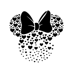 cod1183- heart minnie mouse svg digital download files