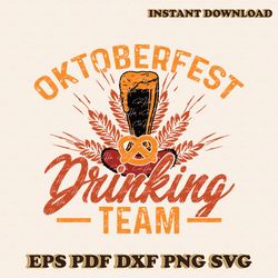 octoberfest drinking team funny beer svg file for cricut