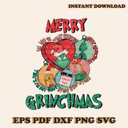 merry grinchmas im 100 percent that grinch svg download