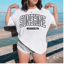 sunshine state of mind svg png, varsity sunshine svg png, sunshine on my mind svg png, summer vibes svg png, trendy svg,