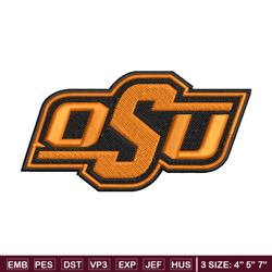 oklahoma state cowboys embroidery design, oklahoma state cowboys embroidery, sport embroidery, ncaa embroidery.