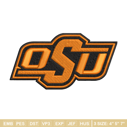 oklahoma state cowboys embroidery design, oklahoma state cowboys embroidery, sport embroidery, ncaa embroidery.