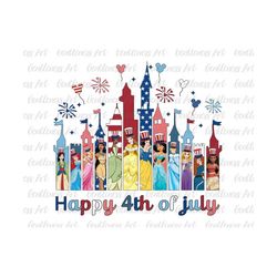 happy fourth of july, 4th of july princess, american flag, 1776 png, memorial day freedom, patriotic, only png