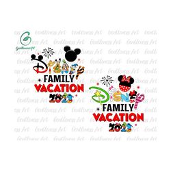 bundle family trip 2023 svg, family vacation svg, family squad svg, friend squad svg, vacay mode svg, magical kingdom svg