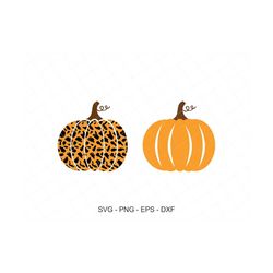 fall pumpkin svg, pumpkin svg, halloween leopard print pumpkin svg, halloween svg, pumpkin clipart, thanksgiving svg, cricut, silhouette cut