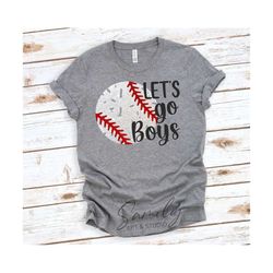 let’s go boys svg, baseball svg, baseball mom svg, laces svg, baseball grunge svg, baseball shirt svg, cut file for cricut and silhouette