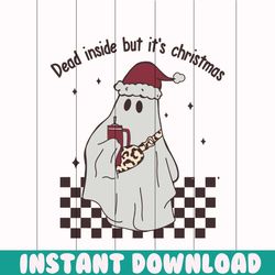 boojee dead inside but its christmas svg cutting digital file