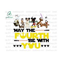 may the 4th be with you svg, television series svg, science fiction svg, space travel svg, this is the way, be with you, may 4th svg