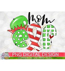 mom elf christmas png print file for sublimation or print, christmas sublimation, winter, holiday print files, print des