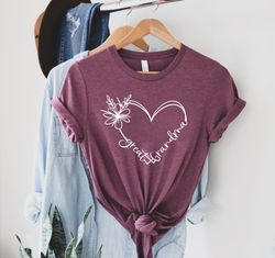 great grandma shirt png, custom grandma gift, for grandma heart shirt png, funny grandma tee, grandma heart tee, grandma