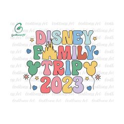 2023 family trip svg, making memories svg, groovy style svg, vacay mode svg, magical kingdom, svg png files for cricut sublimation