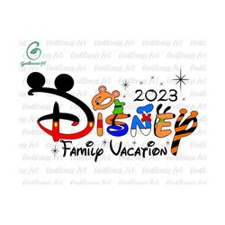 family trip 2023 svg, family vacation svg, family squad svg, friend squad svg, vacay mode svg, magical kingdom svg