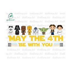 may the 4th be with you svg, television series svg, space travel svg, science fiction svg, this is the way, be with you, may 4th svg