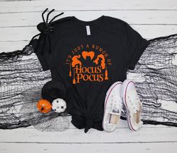 it's just a bunch of hocus pocus shirt png, sanderson sisters tee,hocus pocus shirt png, halloween shirt png, halloween