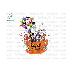 halloween masquerade svg png, mouse and friends svg, trick or treat, spooky vibes svg, fall svg, holiday season