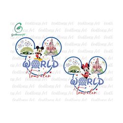 bundle world traveler png, family vacation png, around the world png, vacay mode png, magical kingdom png