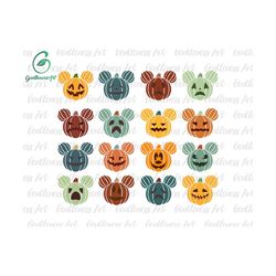bundle pumpkin halloween svg, trick or treat svg, spooky vibes svg, boo svg, fall, holiday season