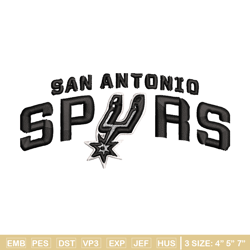 san antonio spurs logo embroidery, nba embroidery, sport embroidery, logo embroidery, nba embroidery design.