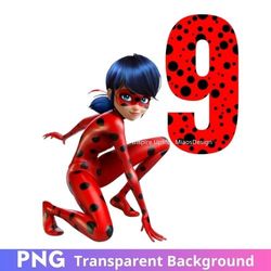 miraculous ladybug png 9th clipart image instant download