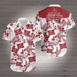 miller high life hawaiian shirt &8211 hothot 040620