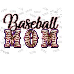 baseball mom png sublimation design, baseball mom, baseball clipart, transparent png file for sublimation, baseball mama png,baseball design